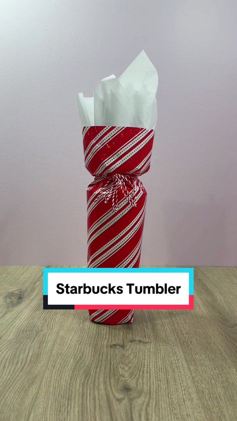 Make Your Day Cup Wrapping Ideas, Gift Wrapper, Starbucks Tumbler, Cup Gifts, Christmas Music, Tumbler Cups, Holiday Fun, Wrapping Paper, Make Your Day