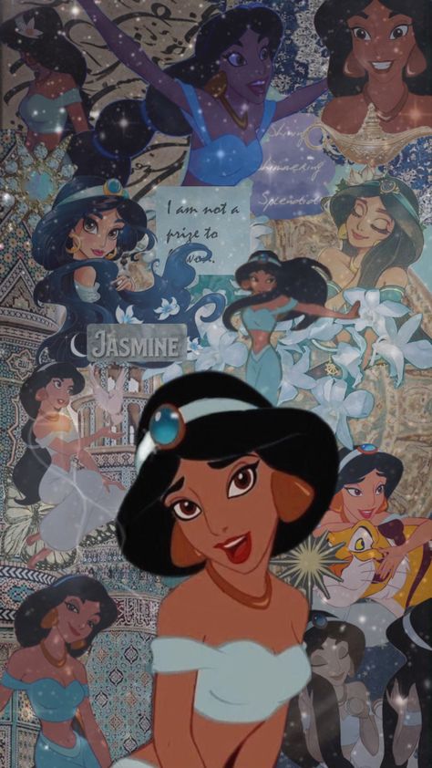 Jasmine Drawing, Aladdin Wallpaper, Disney Female Characters, Jasmine Aladdin, Disney Princess Jasmine, Disney Jasmine, Disney Princess Movies, Disney Cartoon Characters, Princess Wallpaper