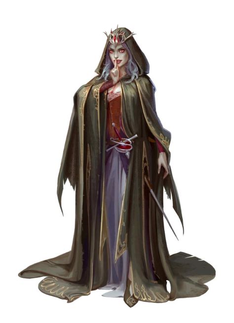 Female Human Lich - Arazni - The Harlot Queen - Pathfinder PFRPG DND D&D 3.5 5E 5th ed d20 fantasy Dnd Female Villain, Dnd Lich Art, Female Lich Art, Lich Dnd, Female Lich, Lich Queen, Evil Princess, Fantasy Demon, Fantasy Wizard