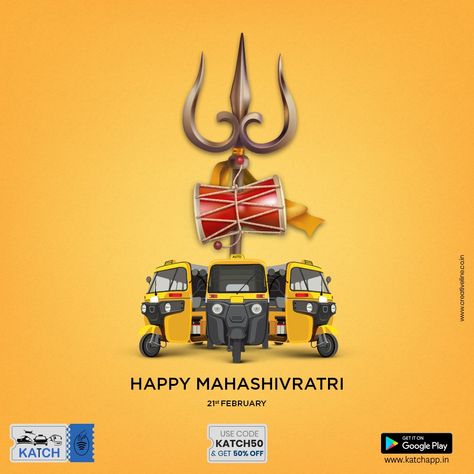 May the divine glory remind you of your capabilities and help you in attaining success. Katch mobility services wish you a very happy Maha Shivratri.  #katchapp #mobility #india #ahmedabad #auto #drive #ride #trip #shiva #lord #shivatri Maha Shivratri Creative Ads, Shivratri Creative, Happy Maha Shivratri, Design Motivation, Lavender Perfume, Maha Shivratri, Travel Creative, Shiva Lord, Ad Car