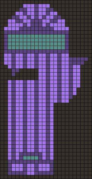 Alpha pattern #139533 | BraceletBook Large Pixel Art Pattern, Phineas And Ferb Pixel Art, Phineas And Ferb Perler Beads, Doofenshmirtz Evil Incorporated, Alpha Patterns Spongebob, Gravity Falls Alpha Pattern, Perry Platypus, Disney Alpha Patterns, Building Cartoon