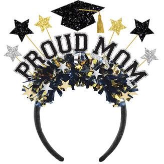 Graduation Headband, Grad Jewelry, Gold Graduation Decorations, Gold Graduation Party, Style Letters, Grad Party Decorations, Prom 2024, Star Headband, Collegiate Style