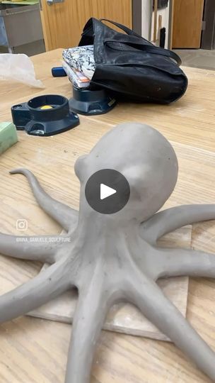 43K views · 1.3K reactions | 🐙🐙🤎🤎🤩👌 This beautiful ceramic octopus from @nina_samuels_sculpture Leave your thoughts in comments!! Save to not to forget these lovelies ❤️‍🔥❤️‍🔥

Credit 📷❤️ @nina_samuels_sculpture 

Follow @ceramic.lovers_

If you like it pls support with ❤️ 

Note: we don’t own this video/picture, all rights go to their respective owners. 

Tag friends who will love this ❤️

Thanks for following me ❤️

#octopus #claysculptureart #contemporaryceramics  #sculpture #porcelain #claysculpt #claysculptures #modernceramics #ceramicsculptor #ihavethisthingwithceramics #clayoctopus #claycreations #claysculpture #claycollege  #potterylove #potteryofinstagram #potterylife #potteryaddict #ceramicadeautor #ceramicoctopus #colorfulceramic #potterysculptures #potterysculpture #ce Ceramic Octopus, Clay Sculpture Art, Thanks For Following Me, Tag Friends, Colorful Ceramics, Pottery Sculpture, Gif Pictures, Contemporary Ceramics, Sculpture Clay