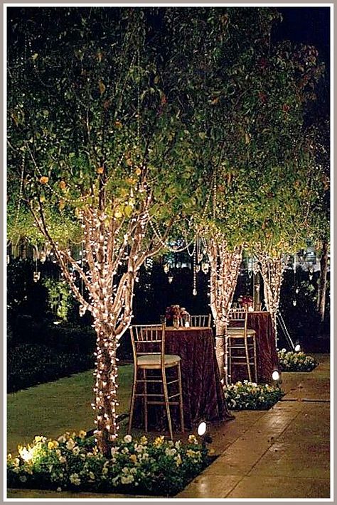 Outdoor Lighting Ideas - The awesome habits of Smart Consumers - find all you ever needed and get them today. Click to Visit! Lush Patio, Backyard Cafe, Outdoor String Lights Patio, Starry String Lights, Rustic Backyard, Garden Seat, Patio Lights, Patio String Lights, Under A Tree