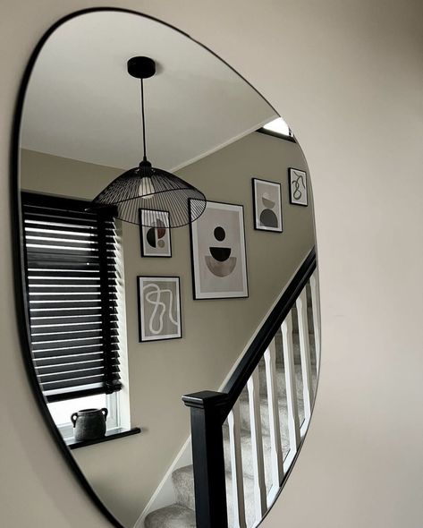 9 of The Best Hallway Colours 2024: According To The Experts 9 Light Grey Hallway, Hallway Decorating Colours, Monochrome Hallway, Grey Hallway Ideas, Monochrome Interiors, Grey Hallway, Hallway Paint, Hallway Colours, Modern Lights