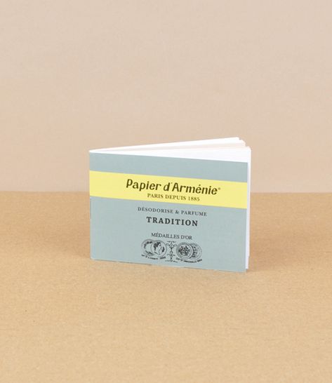 Papier d'Armenie incense papers, Tradition Natural Room, Tear Off, Blow Out, Electronic Gifts, Incense, Gift Ideas