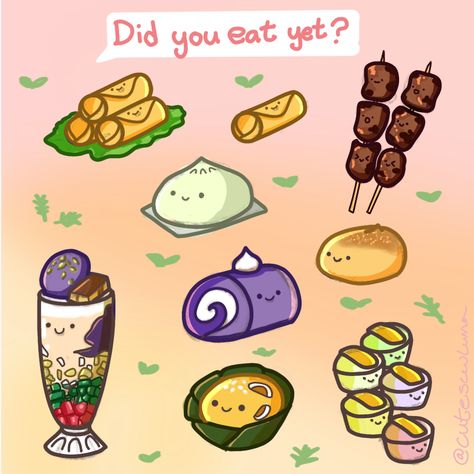 Happy Filipino Independence day! Showing some love by showcasing some yummy Filipino food and when my mom says did you eat yet. Somehow she manages to cook for like 20+ people when it's only for 4 peeps XD .⁠ .⁠ .⁠ #happyfilipinoindependenceday #filipinoartist #filipinofood #filipino #food #asianfood #food #halohalo #siopao #lumpia #filipinx #filipinoamerican #artist #illustrator #illustration #instadaily #instadrawings #instaart #instaartist #kawaiiart #kawaii #cute #digitalart #procreate Filipino Food Drawing Cute, Halo Halo Drawing Food, Street Foods Philippines Drawing, Filipino Doodle Art, Filipino Food Cartoon, Pandesal Drawing, Filipino Street Food Drawing, Filipino Food Stickers, Siopao Drawing