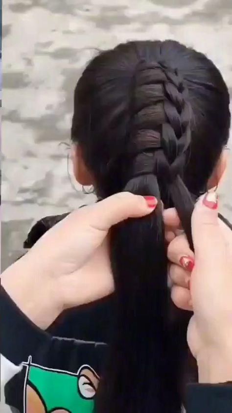 Tricks for Braided Hairstyles [Video] in 2022 | Beautiful braided hair, Hairdo for long hair, Braids for long hair Hair Style Vedio, Beautiful Braided Hair, Hair Braid Videos, Peinados Fáciles Para Cabello Corto, Front Hair Styles, Hair Tutorials For Medium Hair, Hair Ponytail Styles, Hairdo For Long Hair, Hair Stylist Life