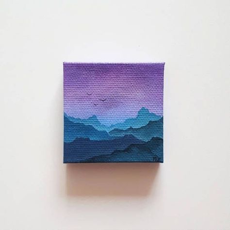 This is a beautiful piece of art! LOVE IT♥️ Tiny Canvas, Small Canvas Paintings, Cute Canvas Paintings, Canvas Painting Diy, Small Canvas Art, Wow Art, Piece Of Art, Art Love, Amazing Art Painting