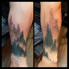 1000+ ideas about Forest Tattoos on Pinterest | Tree Tattoos ... Tattoo Mountains, Guru Tattoo, Natur Tattoo Arm, Mountains Tattoo, Tattoo Band, Hipster Tattoo, Nature Tattoo Sleeve, Tattoo Diy, Tattoo Trend