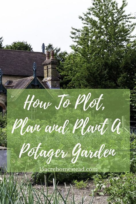 A potager garden is a great way to combine those veggies and herbs and flowers for a complete garden experience. Shade Loving Shrubs, Vertical Vegetable Gardens, Plants Under Trees, Plot Plan, Winter Vegetables Gardening, Acre Homestead, Vegetable Garden Tips, Garden Plots, Herbs And Flowers