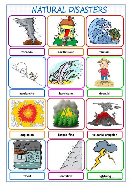 Natural disasters Natural Disasters Project, Natural Disasters For Kids, Natural Disasters Lessons, Natural Disasters Activities, Natural Disasters Art, Earth Quake, Emergency Preparedness Checklist, Earth Science Lessons, Social Studies Worksheets