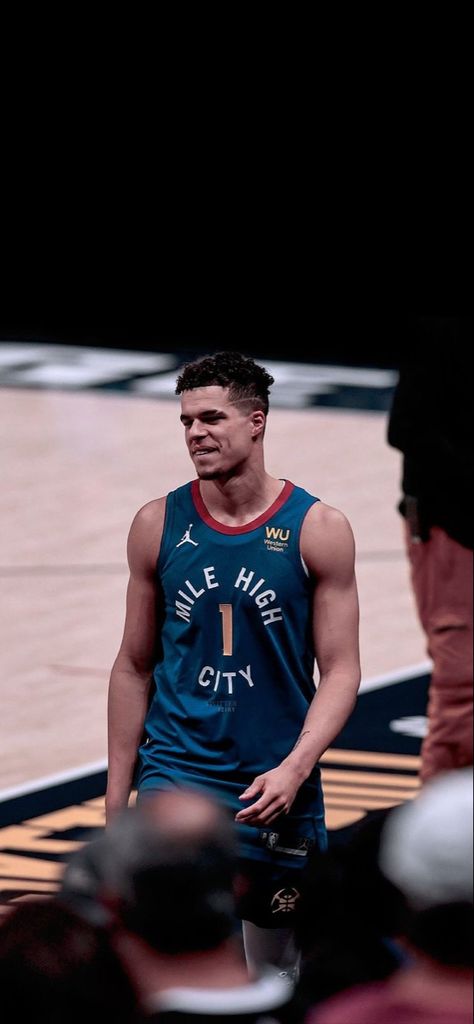 Michael Porter Jr Wallpaper, Nuggets Basketball, Fun Wallpapers, College Basketball Players, Michael Porter Jr, Nba Video, Bradley Beal, Michael Porter, Nba Pictures