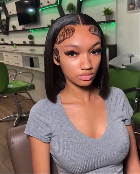 Big Jam, Wig Installs, Frontal Bob, Air Style, Black Bob Hairstyles, Fire Hair, Weave Ponytail Hairstyles, Weave Ponytail, Frontal Wig Hairstyles