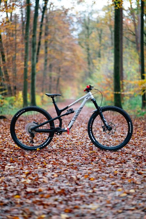 canyon full suspension mountain bike on a forest trail Canyon Mtb, Biking Aesthetic, Full Suspension Mtb, Canyon Bike, Full Suspension Mountain Bike, Best Mountain Bikes, Suspension Bike, Mtb Bike Mountain, Mountain Bike Trails