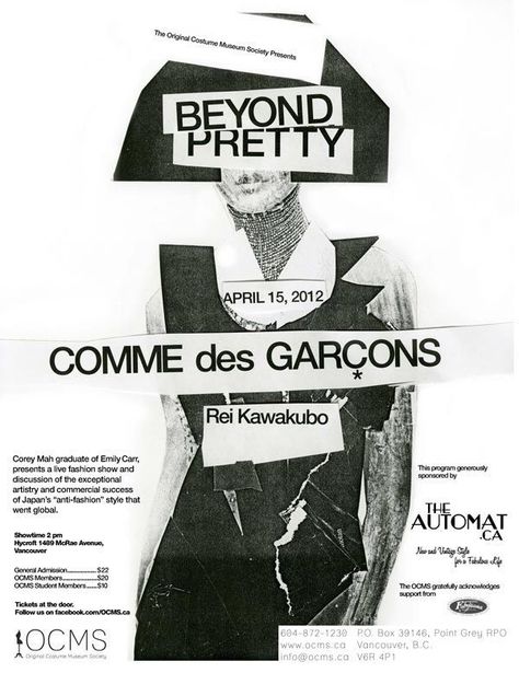 Are.na / 💊 RALLY IN THE STREETS Rei Kawakubo Comme Des Garcons, Anti Fashion, Rei Kawakubo, Poster Ads, Fashion Advertising, Foto Inspiration, Fashion Poster, Des Garcons, Comme Des Garcons