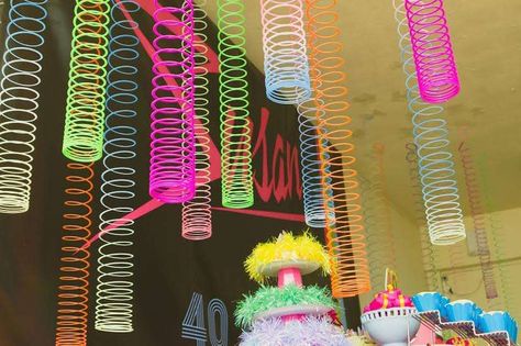 80s Birthday Party Ideas | Photo 1 of 151 | Catch My Party                                                                                                                                                                                 More 1990s Birthday Party Theme, 80s Birthday Party Ideas, 80s Birthday Party, Decades Party, 80s Birthday, 80s Party Decorations, 80s Birthday Parties, 1980s Party, 90s Theme Party