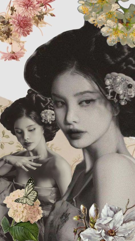 #geisha Geisha Aesthetic Art, Geisha Photoshoot, Geisha Aesthetic, Bachelorette Themes, Cute Tattoos, Connect With People, Your Aesthetic, Aesthetic Art, Creative Energy