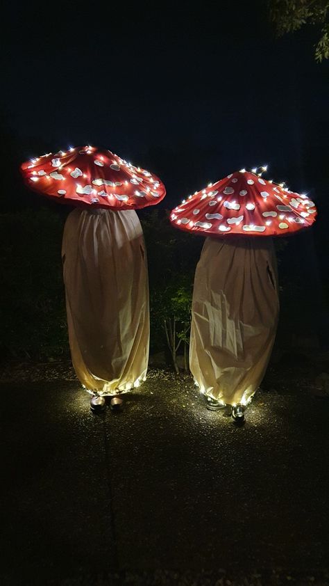 Mushroom toadstool fancy dress costume Mushroom Fancy Dress, Adult Mushroom Costume, Mushroom Costume Men, Mushroom Costume Kids, Magic Mushroom Costume, Bubble Wrap Costume, Nature Costume Ideas, Mushroom Costume Women, Mushroom Costume Diy