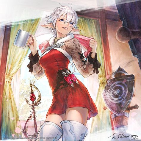 Alisaie Leveilleur Fanart, Ffxiv Wallpaper, Ffxiv Art, Realm Reborn, Final Fantasy Artwork, Final Fantasy Art, Room Apartment, Fantasy Races, Final Fantasy Xiv