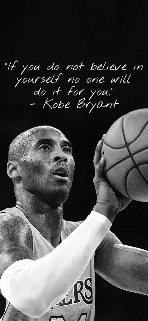 Motivational Basketball Quotes, Kobe Quotes, Nba Quotes, Basketball Quotes Inspirational, Kobe Bryant Quotes, Basketball Motivation, Motivational Quotes For Athletes, Kobe Bryant Poster, Inspirational Sports Quotes