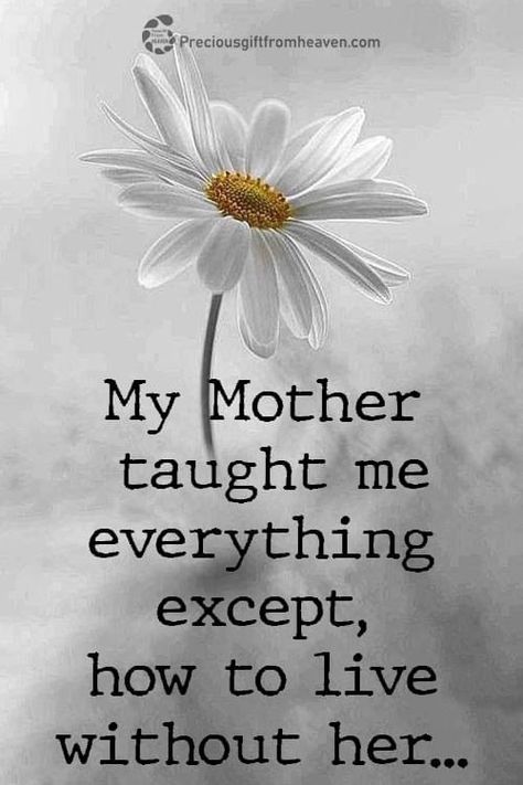 Mother Love Quotes, Miss My Mom Quotes, Quotes For Mother, Mom In Heaven Quotes, Miss You Mom Quotes, Love Of A Mother, Mom I Miss You, Quotes Mother, In Loving Memory Quotes