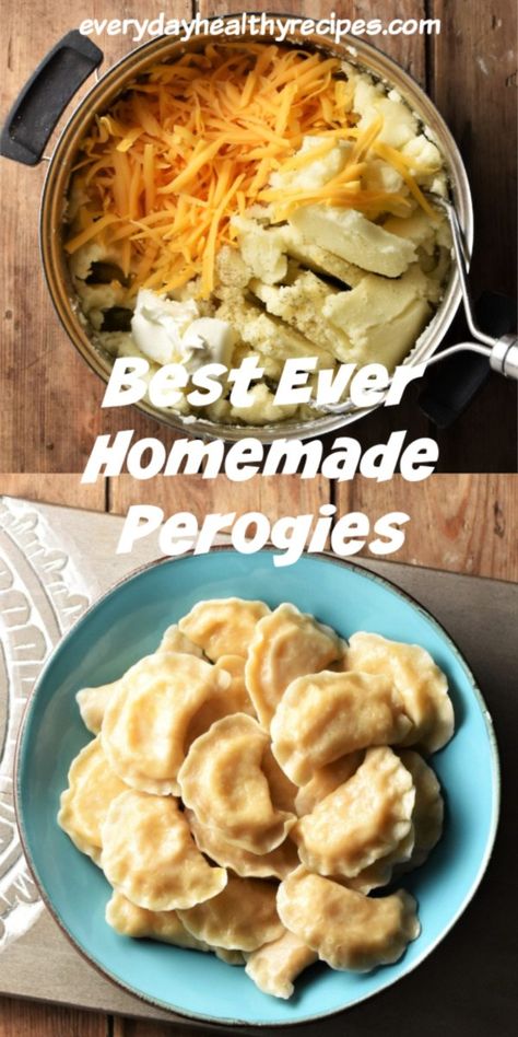 Pierogies Homemade, Homemade Pierogies, Homemade Perogies, Perogies Recipe, Pierogi Recipe, Ukrainian Recipes, Dinner Ideas Healthy, Creamy Potato, European Food