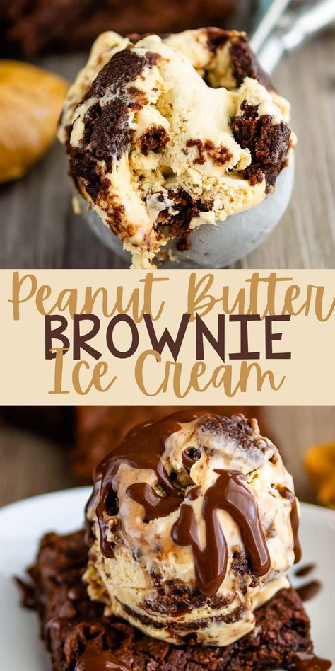 New Ice Cream Flavors, Cold Dessert Ideas, Ice Cream Bars Recipes, Homemade Ice Cream No Churn, Peanut Butter Sundae, Peanut Butter Ice Cream Recipe, Peanut Butter Banana Ice Cream, Homemade Ice Cream Recipes Machine, Iced Cream