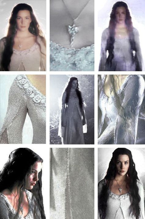 Arwen Costume, Arwen Dress, Elvish Dress, Arwen Undomiel, Aragorn And Arwen, Coronation Gown, Lotr Costume, Elven Dress, Elf Dress