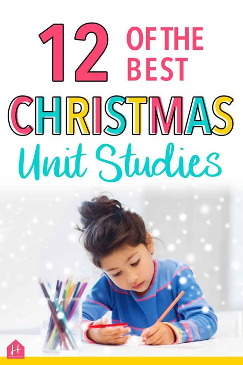 Christmas Around The World Unit Study, Homeschool Holiday Ideas, Christmas Unit Study Homeschool Free, Nativity Unit Study Homeschool, Homeschool Christmas Curriculum, Homeschool Christmas Unit, Christmas School Homeschool, Christmas Bible Study For Kids, Christmas Homeschool Ideas