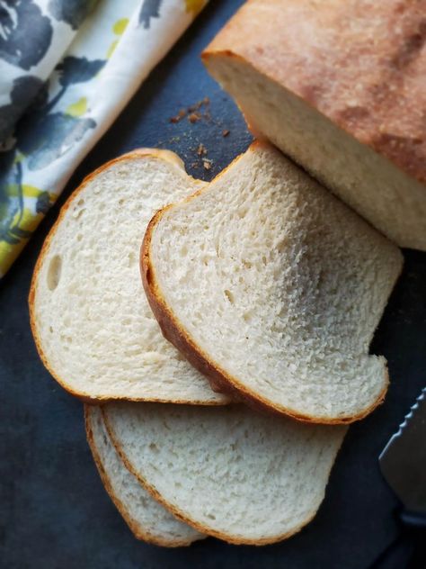 White Sandwich Bread Recipe, White Bread Sandwich, Basic White Bread, White Sandwich Bread, Sandwich Bread Recipe, Sandwich Loaf, Bread Sandwich, Bread At Home, Sandwich Bread Recipes