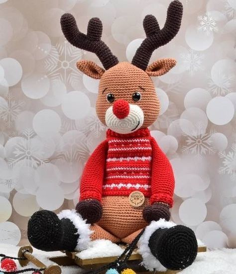 5 Gifts, Friend Christmas, Animal Crafts, Gifts For Men, Baby Items, Best Friend Gifts, Crochet Amigurumi, Reno, Amigurumi