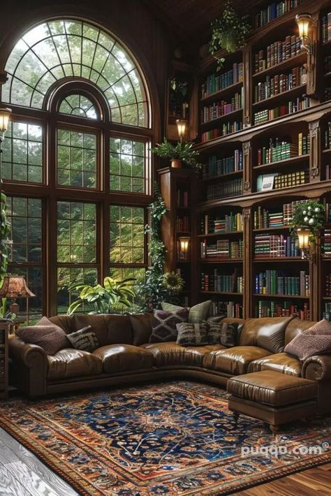 Home Library Ideas, Dream Home Library, Library Bedroom, Reading Space, Dream Library, Library Room, Library Aesthetic, Home Library Design, Home Libraries