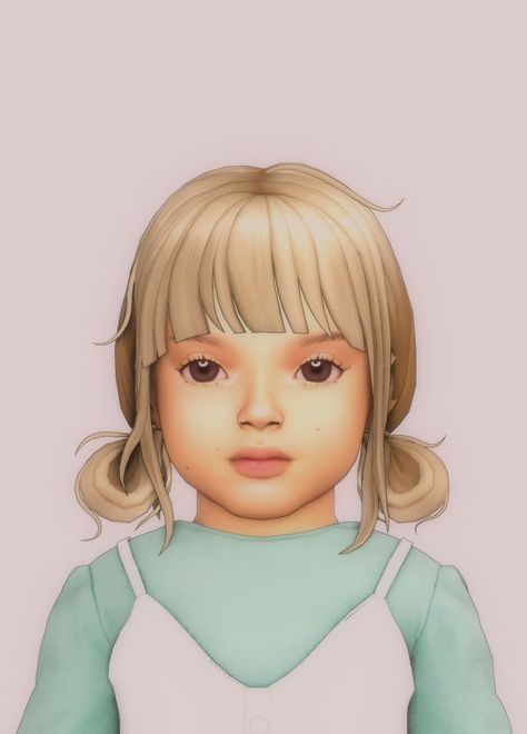 ✿Hadley Grey✿ | lizzsimzz on Patreon Toddler Makeup, Toddler Hair Sims 4, Sims 4 Content, Female Sims, Sims 4 Cc Skin, Sims 4 Toddler, Sims Mods, Toddler Hair, Sims 3