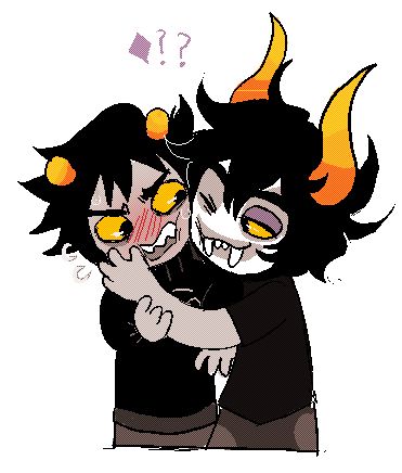 BLUH Gamzee And Tavros, Meulin Leijon X Kurloz, Gamzee Makara Fanart, John And Karkat Homestuck, Gamzee And Kurloz, Homestuck Trolls, Home Stuck, Art Archive, Homestuck