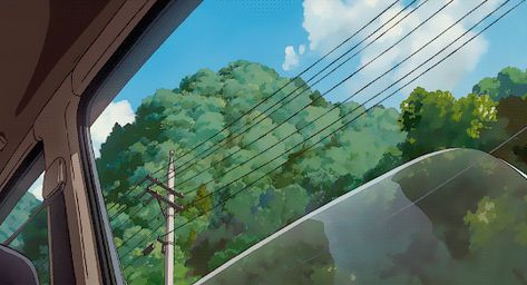 Untitled Gif Studio, Art Studio Ghibli, Hd Gif, Japanese Town, Abandoned Amusement Park, Studio Ghibli Background, Studio Ghibli Art, Ghibli Art, Ghibli Movies