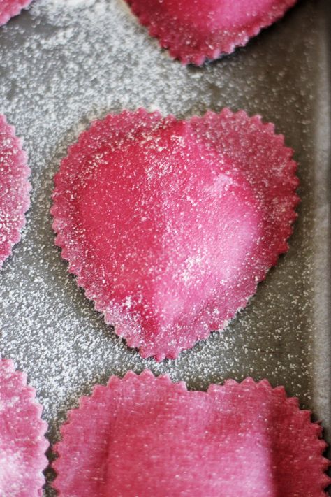 Beet Ravioli, Make Your Own Pasta, Healthy Valentines, Homemade Ravioli, Veg Dishes, Delicious Donuts, Healthy Dinners, Parsnips, Few Ingredients