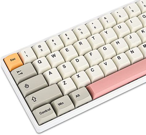 Amazon.com: GTSP 9009 XDA Retro PBT Keycaps Set for Gaming Keyboard Dye-Sub for Cherry Mx Gateron Kailh Switch GK61/GK64/RK61/Anne 60% Mechanical Keyboard (9009-XDA) : Electronics Unique Keyboards, French Wall Art, Keycap Set, Key Cap, Key Caps, Gaming Keyboard, Mechanical Keyboard, Desk Setup, Visual Communication