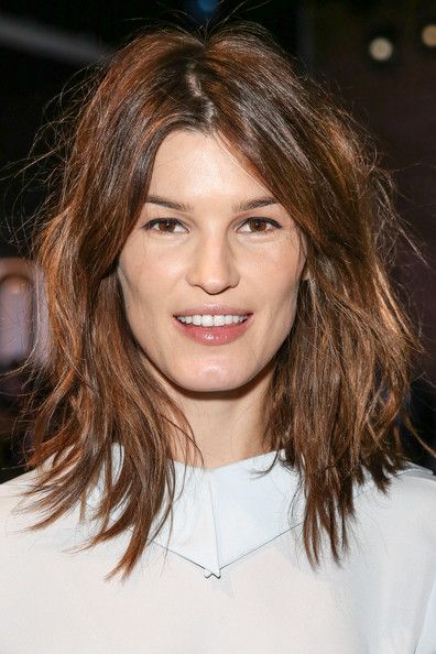 Hanneli Mustaparta Hanneli Mustaparta, Messy Hair Look, 2017 Runway, Spring Studios, Layered Cut, Medium Layered, Lob Hairstyle, Scene Hair, Messy Hair