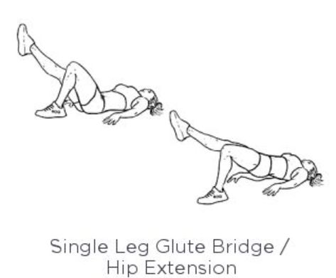 Single leg glute bridge Leg Glute Bridge, Single Leg Glute Bridge, Single Leg Bridge, Glute Bridge, Sport Fitness, Bridge, Gym