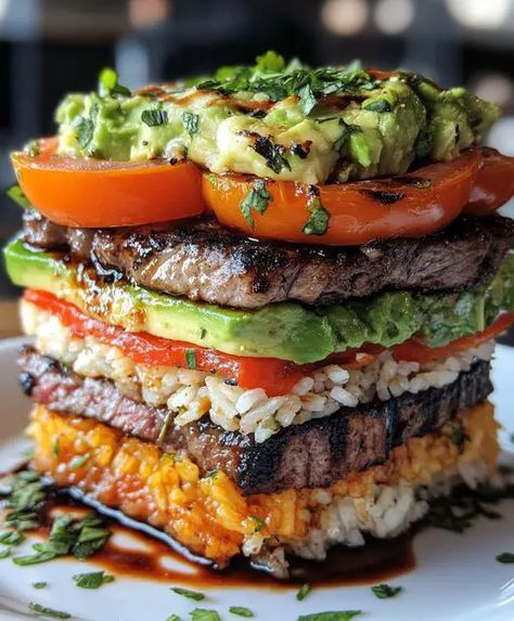 Steak Avocado, How To Prepare Steak, Avocado Rice, Tomato Rice, Sirloin Steak, Avocado Tomato, Grilled Steak, Sirloin Steaks, How To Cook Steak