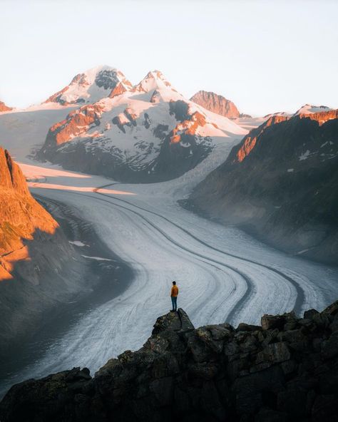 Aletsch Glacier, Switzerland Next Chapter, Switzerland, Hiking, Natural Landmarks, History, Travel, Nature, Bergen