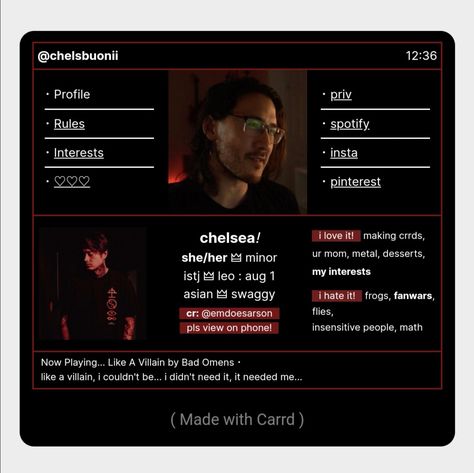 Carrd Inspo Red And Black, Carrd Inspo Dark, Insensitive People, Rentry Ideas, Rentry Inspo, Twitter Header Pictures, Carrd Inspo, Header Pictures, Aesthetic Board