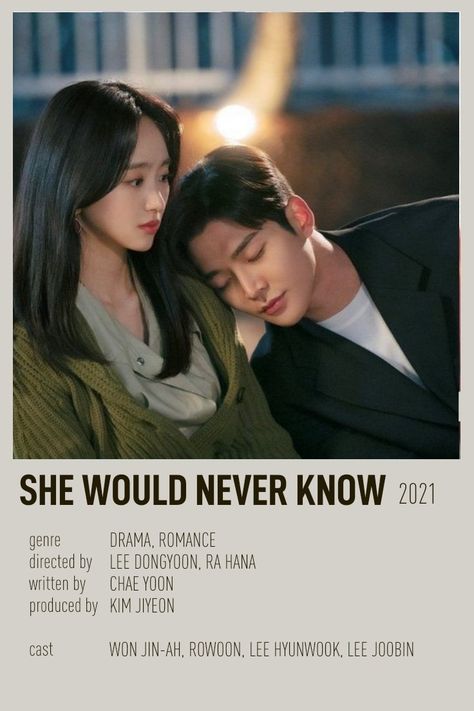 She Would Never Know Kdrama, Starfield Library, She Would Never Know, New Korean Drama, Movies To Watch Teenagers, Exclusive Club, Night Film, Korean Series, Korean Drama Series