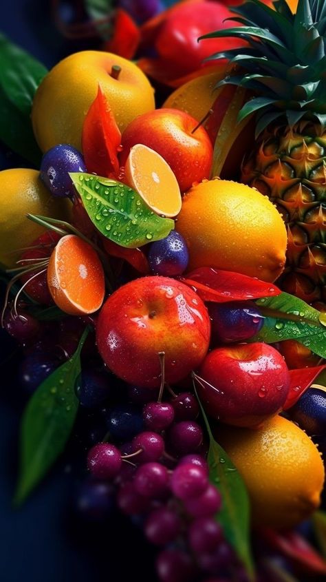 These fruits give refreshment in a hot summer day.. Tropical Fruit Photography, Forgotten Things, Lotus Flower Wallpaper, Beautiful Screensavers, Fruit Love, Vegetable Pictures, Colorful Desserts, Beautiful Scenery Photography, Fruit Picture