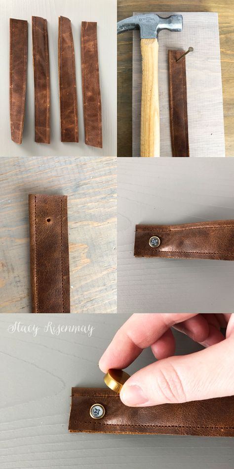 Diy Leather Cabinet Pulls, Diy Handles Drawer Pulls, Diy Cabinet Pulls, Diy Leather Furniture, Diy Cabinet Handles, Diy Leather Handle, Diy Leather Pulls, Diy Leather Drawer Pulls, Under Bed Storage Drawers