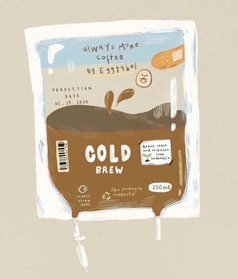 Halloween Shower Ideas, Coffee Iv, Vespa Illustration, Coffee Poster Design, Coffee Label, Preppy Stickers, Coffee Business, Getting A Tattoo, Coffee Obsession