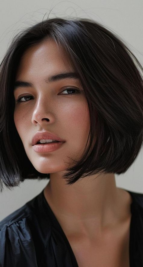 Update your summer look with 28 bob haircuts for 2024. These trendy cuts ensure you stay chic and comfortable all season. Women Hair Cuts, Bob Haircut Styles, Haircuts For Square Faces, Summer Bob, Best Long Haircuts, Haircut For Face Shape, Strong Jawline, Women Haircuts Long, Long Face Haircuts