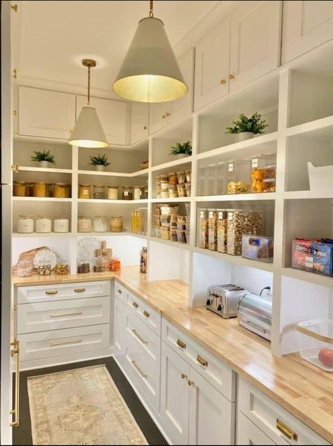 Kitchen Pantry Layout, Pantry Layout Ideas, Walk In Pantry Ideas, Pantry Closet Design, Kitchen Butlers Pantry, Pantry Layout, House Pantry, Pantry Inspiration, Pantry Decor