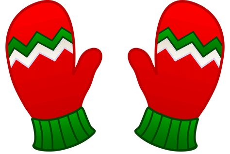 Mittens Template, Christmas Mittens, Green Mittens, Snow Mittens, Scrapbook Patterns, Clothes Clips, Heart Christmas Ornaments, Winter Outfits Warm, Winter Clipart